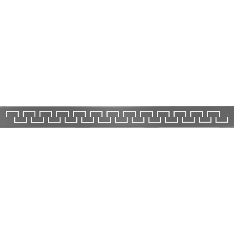 Mexen Flat M15 afdekking voor lijnafvoer 50 cm, geborsteld gun gray - 1E24050