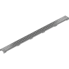 Mexen Flat M15 maskownica do odpływu liniowego 90 cm, gun gray szczotkowany - 1E24090