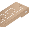 Mexen Flat M15 maskownica do odpływu liniowego 80 cm, miedź szczotkowana - 1C24080