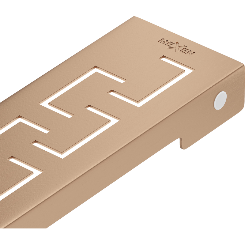 Mexen Flat M15 cover for linear drain 90 cm, brushed copper - 1C24090