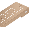 Mexen Flat M15 maskownica do odpływu liniowego 100 cm, miedź szczotkowana - 1C24100