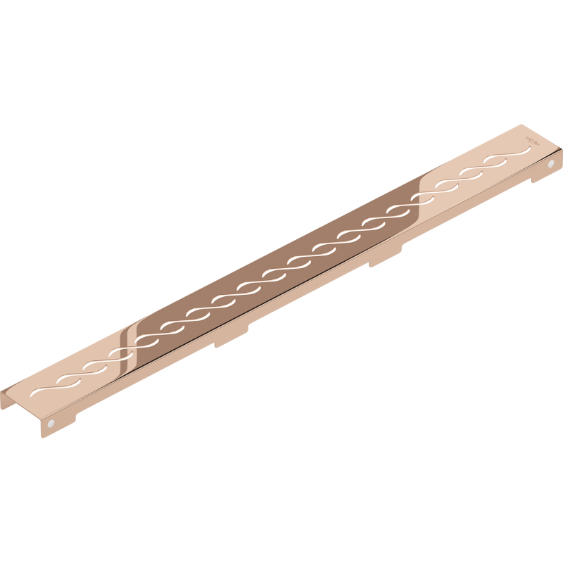 Mexen Flat M18 maskownica do odpływu liniowego 50 cm, różowe złoto - 1623050