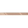 Mexen Flat M18 maskownica do odpływu liniowego 50 cm, różowe złoto - 1623050