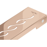 Mexen Flat M18 cover for linear drain 80 cm, rose gold - 1623080