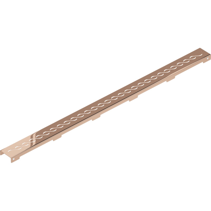 Mexen Flat M18 afdekking voor lineaire afvoer 100 cm, roségoud - 1623100