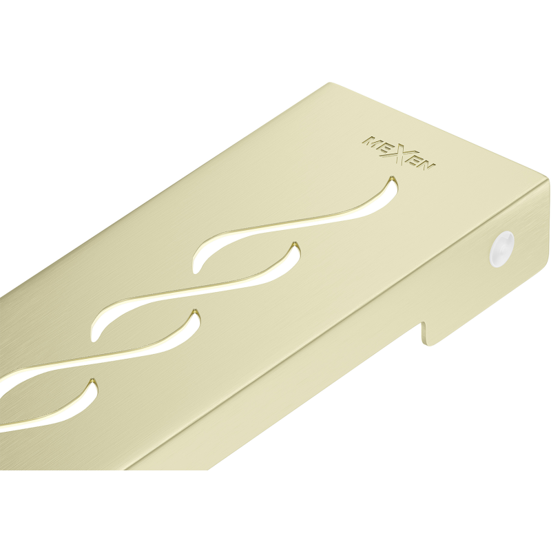 Mexen Flat M18 maskownica do odpływu liniowego 60 cm, złota szczotkowana - 1A23060