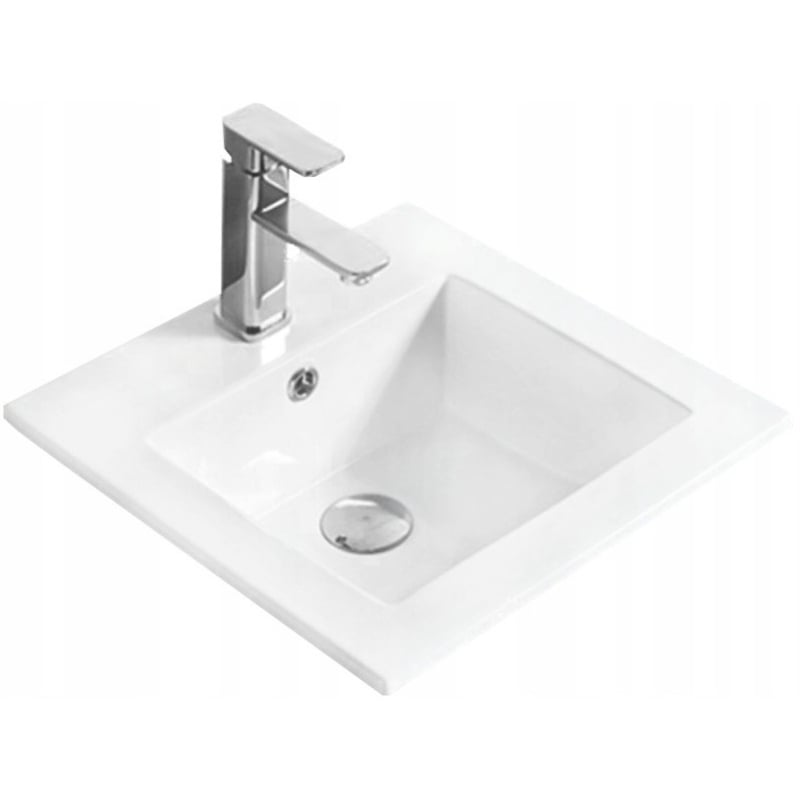 Mexen Stella recessed washbasin 41 x 41 cm, white - 25454100