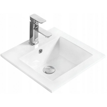 Mexen Stella inbouw wastafel 41 x 41 cm, wit - 25454100