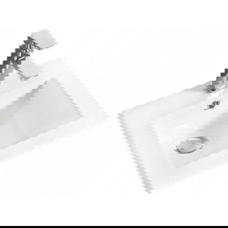 Mexen Stella Nedsänkt handfat 41 x 41 cm, vit - 25454100