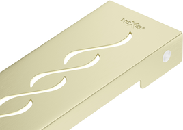 Mexen Flat M18 Abdeckung für Linienentwässerung 90 cm, gebürstetes Gold - 1A23090
