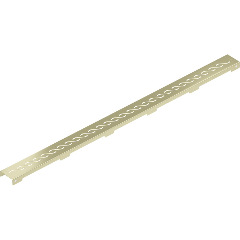 Mexen Flat M18 afdekking voor lijnafvoer 90 cm, goud geborsteld - 1A23090