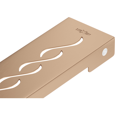 Mexen Flat M18 maskownica do odpływu liniowego 70 cm, miedź szczotkowana - 1C23070