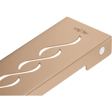 Mexen Flat M18 maskownica do odpływu liniowego 80 cm, miedź szczotkowana - 1C23080
