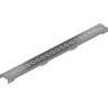 Mexen Flat M18 maskownica do odpływu liniowego 50 cm, gun gray szczotkowany - 1E23050