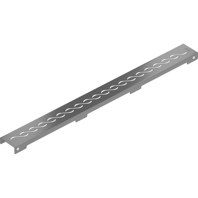 Mexen Flat M18 maskownica do odpływu liniowego 60 cm, gun gray szczotkowany - 1E23060