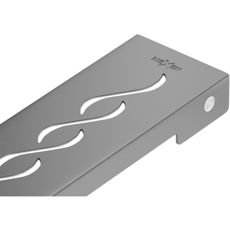 Mexen Flat M18 cover for linear drain 70 cm, brushed gun gray - 1E23070