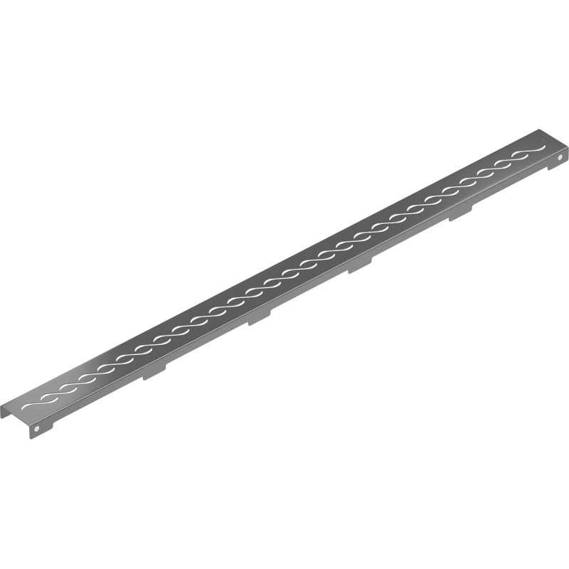 Mexen Flat M18 Abdeckung für Linienablauf 90 cm, Gun Gray gebürstet - 1E23090