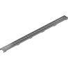 Mexen Flat M18 maskownica do odpływu liniowego 100 cm, gun gray szczotkowany - 1E23100