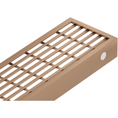 Mexen Flat M33 maskownica do odpływu liniowego 60 cm, miedź szczotkowana - 1C33060