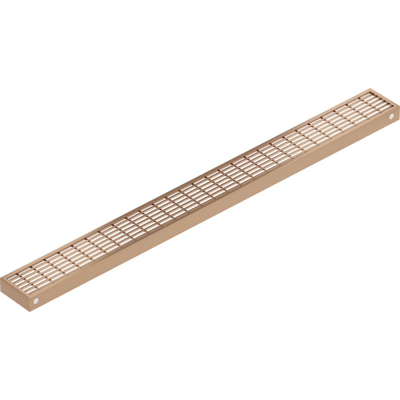 Mexen Flat M33 maskownica do odpływu liniowego 60 cm, miedź szczotkowana - 1C33060