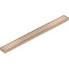 Mexen Flat M33 maskownica do odpływu liniowego 60 cm, miedź szczotkowana - 1C33060