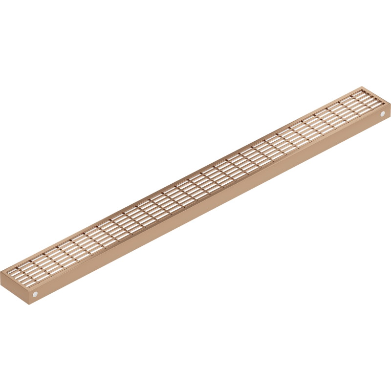Mexen Flat M33 Abdeckung für Linienentwässerung 70 cm, gebürstetes Kupfer - 1C33070