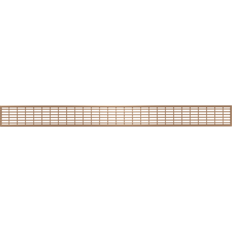 Mexen Flat M33 maskownica do odpływu liniowego 70 cm, miedź szczotkowana - 1C33070