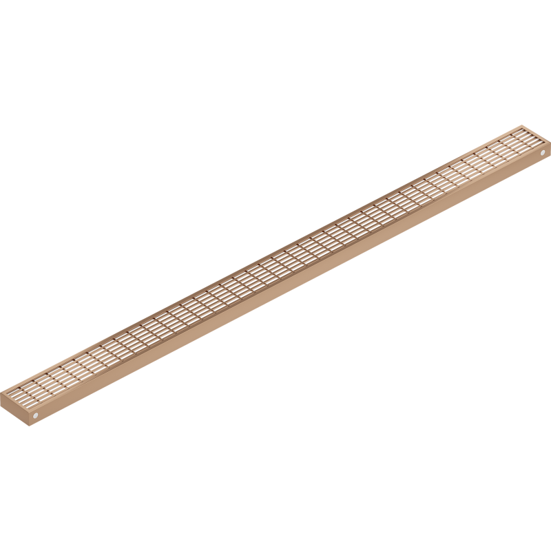 Mexen Flat M33 maskownica do odpływu liniowego 80 cm, miedź szczotkowana - 1C33080