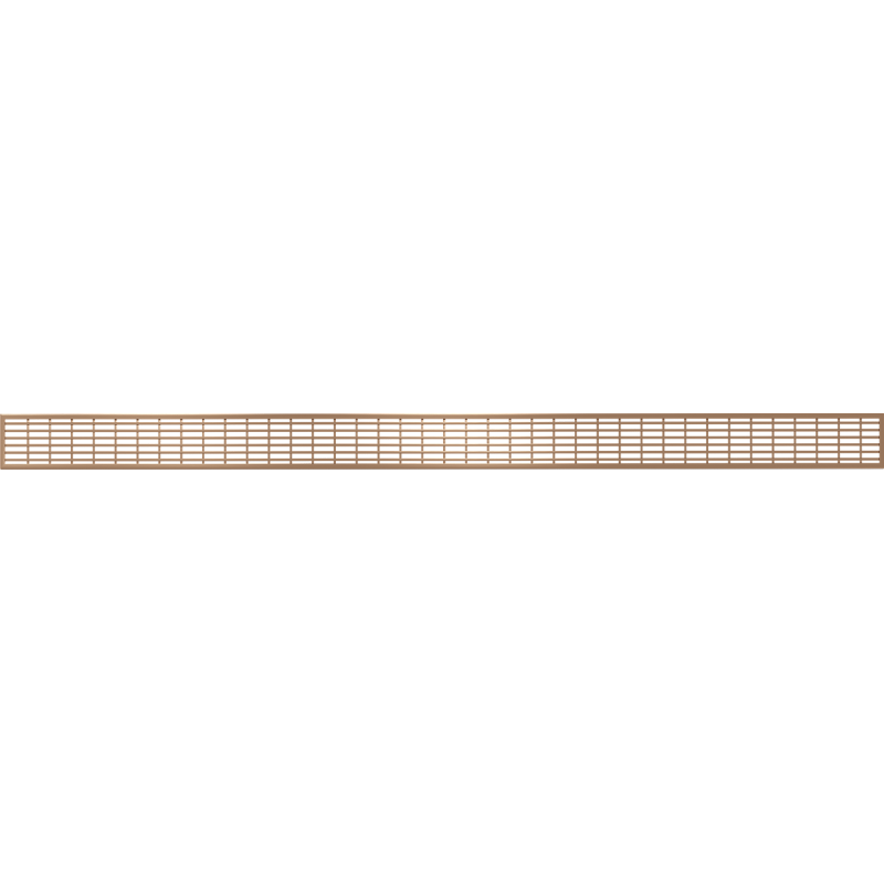 Mexen Flat M33 maskownica do odpływu liniowego 90 cm, miedź szczotkowana - 1C33090