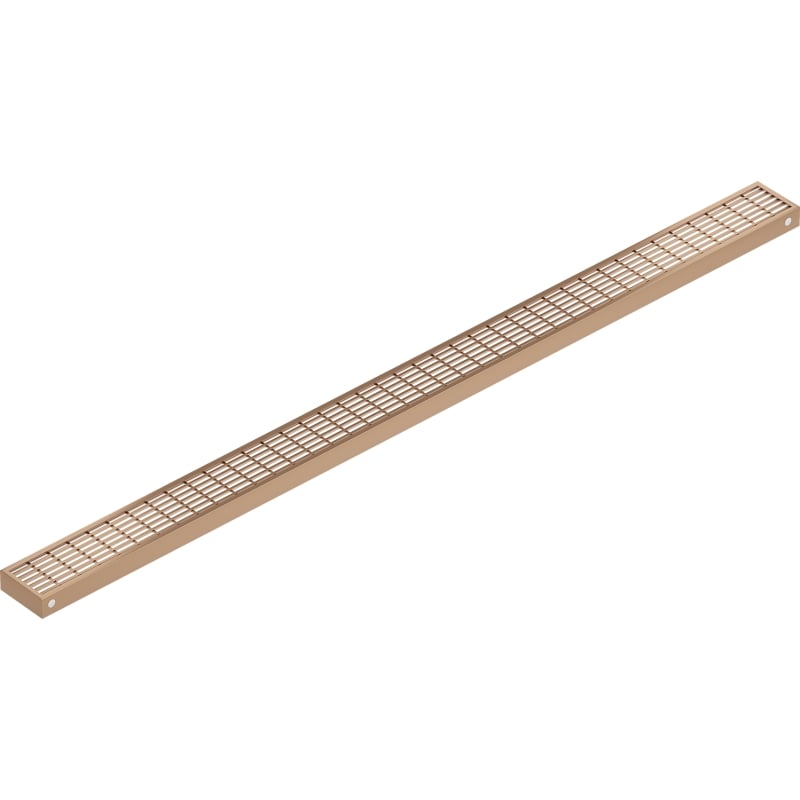 Mexen Flat M33 maskownica do odpływu liniowego 100 cm, miedź szczotkowana - 1C33100