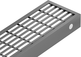 Mexen Flat M33 Abdeckung für Linienablauf 50 cm, gebürstet gun gray - 1E33050