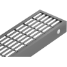 Mexen Flat M33 Cover for Linear Drain 60 cm, Gun Gray Brushed - 1E33060