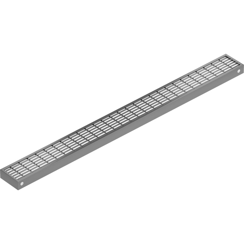 Mexen Flat M33 Cover for Linear Drain 60 cm, Gun Gray Brushed - 1E33060