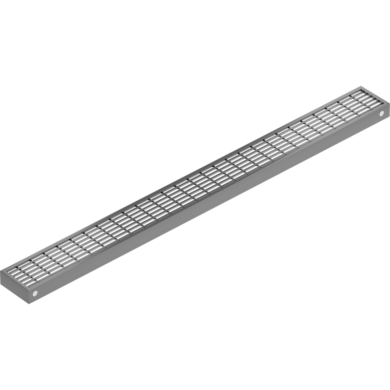 Mexen Flat M33 maskownica do odpływu liniowego 60 cm, gun gray szczotkowany - 1E33060
