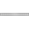 Mexen Flat M33 Cover for Linear Drain 60 cm, Gun Gray Brushed - 1E33060