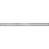 Mexen Flat M33 afdekplaat voor lineaire afvoer 80 cm, geborsteld kanon grijs - 1E33080