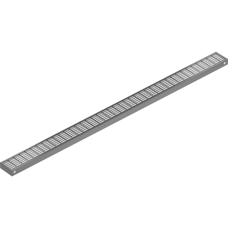 Mexen Flat M33 mascherina per scarico lineare 90 cm, grigio canna spazzolato - 1E33090