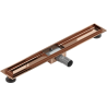Mexen Flat 70 cm pikkune äravoolukere, roosakaskuldne - 1615070