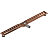 Mexen Flat korpus do odpływu liniowego 90 cm, różowe złoto - 1615090