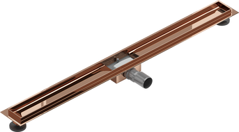 Mexen Flat corpo para ralo linear 90 cm, ouro rosa - 1615090