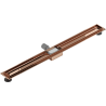 Mexen Flat korpus do odpływu liniowego 100 cm, różowe złoto - 1615100