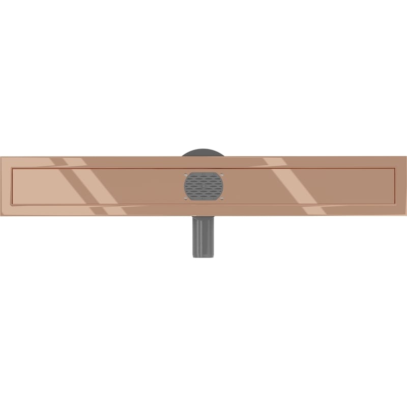 Mexen Flat 360° korpus do odpływu liniowego obrotowy 70 cm, różowe złoto - 1640070