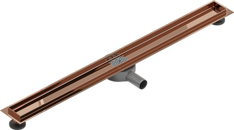 Mexen Flat 360° korpus do odpływu liniowego obrotowy 100 cm, różowe złoto - 1640100