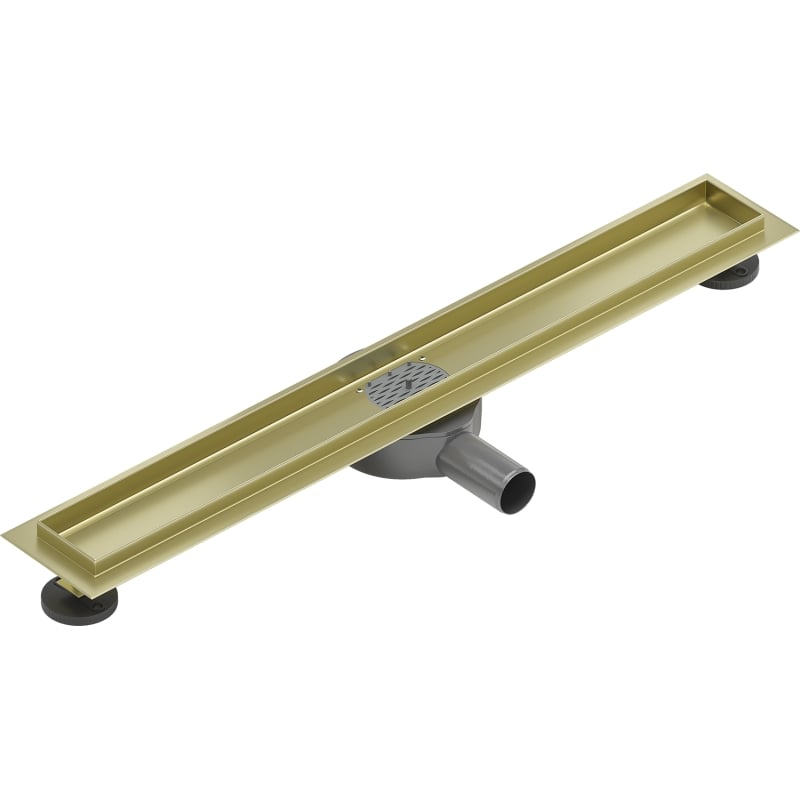 Mexen Flat 360° pööratav joatoru korpus 60 cm, kuldne harjatud - 1A40060