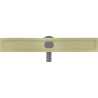 Mexen Flat 360° Corps pour drain linéaire rotatif 50 cm, doré brossé - 1A40050