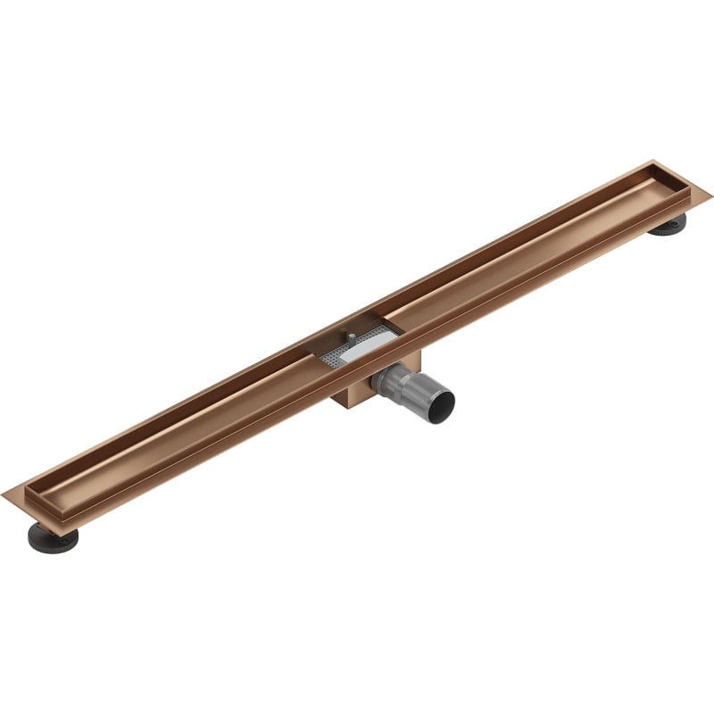 Mexen Flat 90 cm pikkune joonkaneliste korpus, harjatud vask - 1C15090