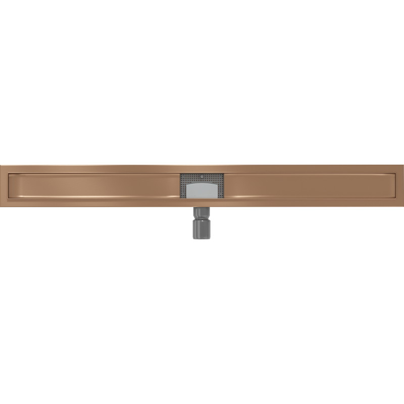 Mexen Flat 90 cm pikkune joonkaneliste korpus, harjatud vask - 1C15090