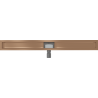 Mexen Flat corpo para ralo linear 90 cm, cobre escovado - 1C15090