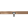 Mexen Flat Lineaarse äravoolu korpus 100 cm, harjatud vask - 1C15100