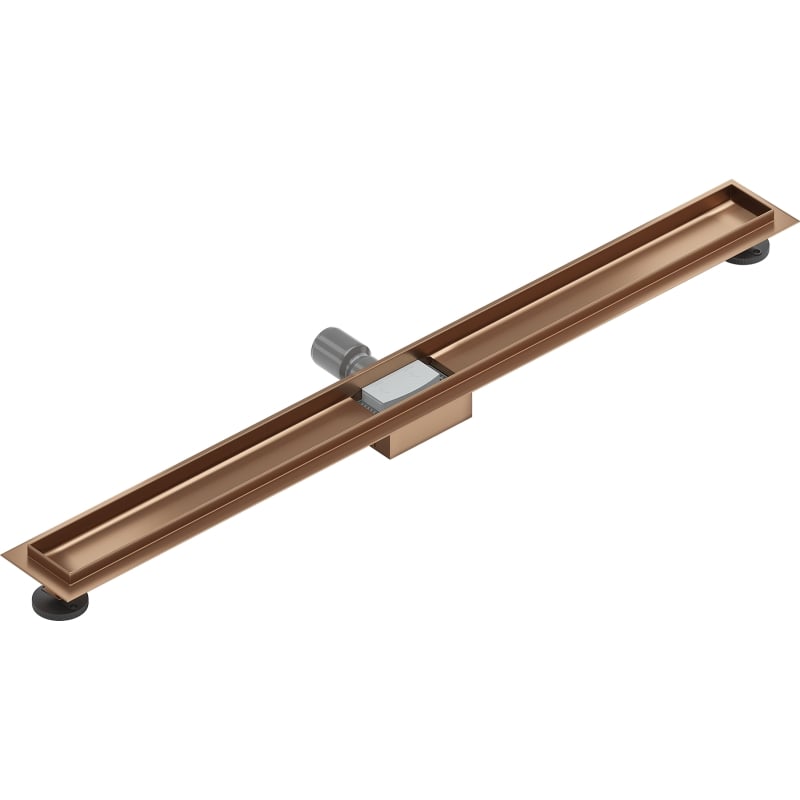 Mexen Flat Lineaarse äravoolu korpus 100 cm, harjatud vask - 1C15100